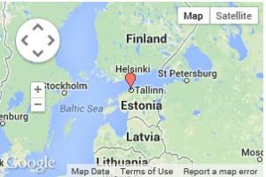 map estonia tallinn