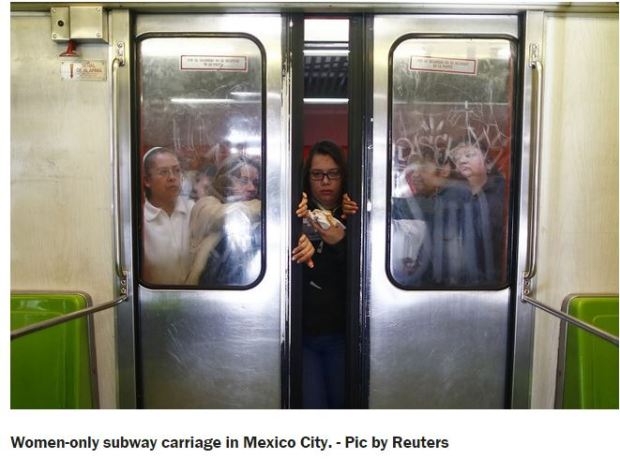 mexico - women only metro